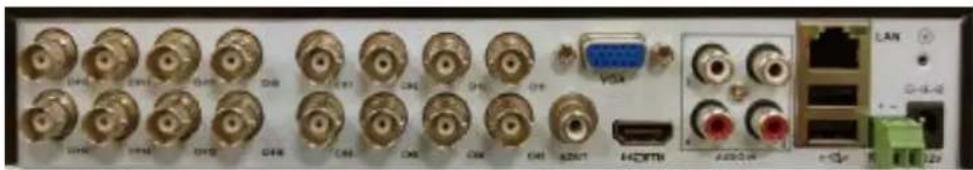 Planet HDVR-1635 - HDVR-1635 Rear Panel - 1