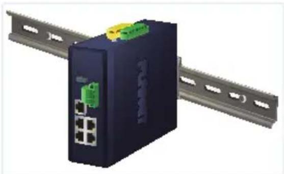 Planet IFGS-1022HPT - DIN-rail Mounting Installation - 4