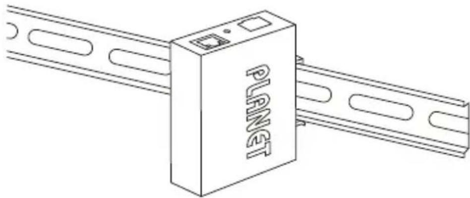 Planet XT-705A - Optional DIN-rail Installation - 3