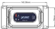 Planet IPOE-175S - Wall-mount Installation - 1