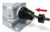 Planet IPOE-175S - Connecting Waterproof Cable Kit to the Outdoor PoE Splitter - 3