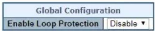 Planet IGS-6329-8UP2S2X - Loop Protection Configuration General Settings - 1