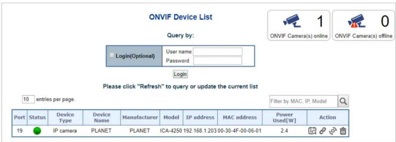 Planet IGS-6329-8UP2S2X - ONVIF Device List - 1