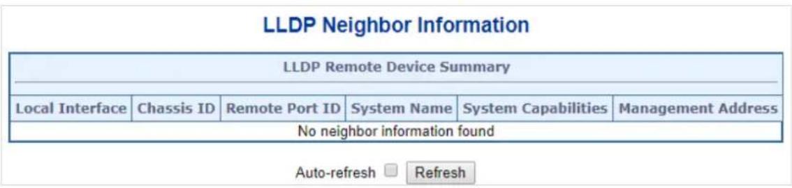 Planet IGS-6329-8UP2S2X - LLDP Neighbor - 1