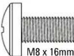 SANUS LMF219 - Supplied Parts and Hardware - 7