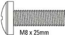 SANUS LMF219 - Supplied Parts and Hardware - 8
