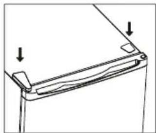 CUISINART CCF-27 - REVERSING THE DOOR - 8
