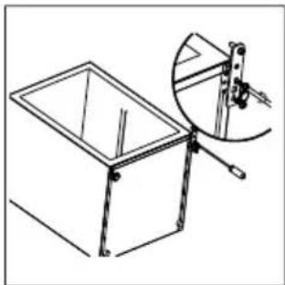 CUISINART CCF-27 - REVERSING THE DOOR - 5