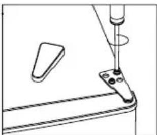 CUISINART CCF-27 - REVERSING THE DOOR - 2