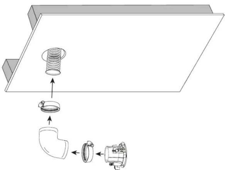 Diagram illustrating a mechanical assembly with labeled components including a threaded bolt, a gear, and a motor.