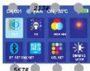 Intellytech LiteCloth Mini Mega-4FC - Menu interface - 1