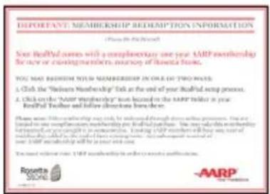 IMPORTANT MEMBERSHIP REDUPTION INFORMATION (Please be ignored) Your Healthian owns with a complementary one year. AARP membership the new or existing members may have of these items. YOU ARE REDEEM YOUR MEMBERSHIP IN ONE OF TWO NHS 1. Check the "Healthcare Membership" link at the end of your Healthian soup process. 2. Click the "AARP Membership" link found on the AARP water in your Health Care Tools and follow instructions have been Please note that this will be easy, but not allowed through these actions. You are limited to our healthcare membership by HealthCare Partners. We may call this authority expressed by your care plan to increase the following: Iending Health Care Members will have any cost and you need to pay a fee, if you want to pay a fee. If you are not used, you can't pay a fee. If you want to pay a fee, you can't pay a fee. You are already accepted, I ARP membership is required to receive payment amounts.