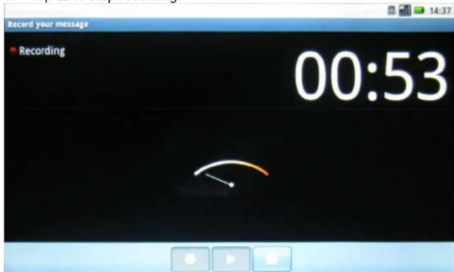 Record your message Recording 00:53