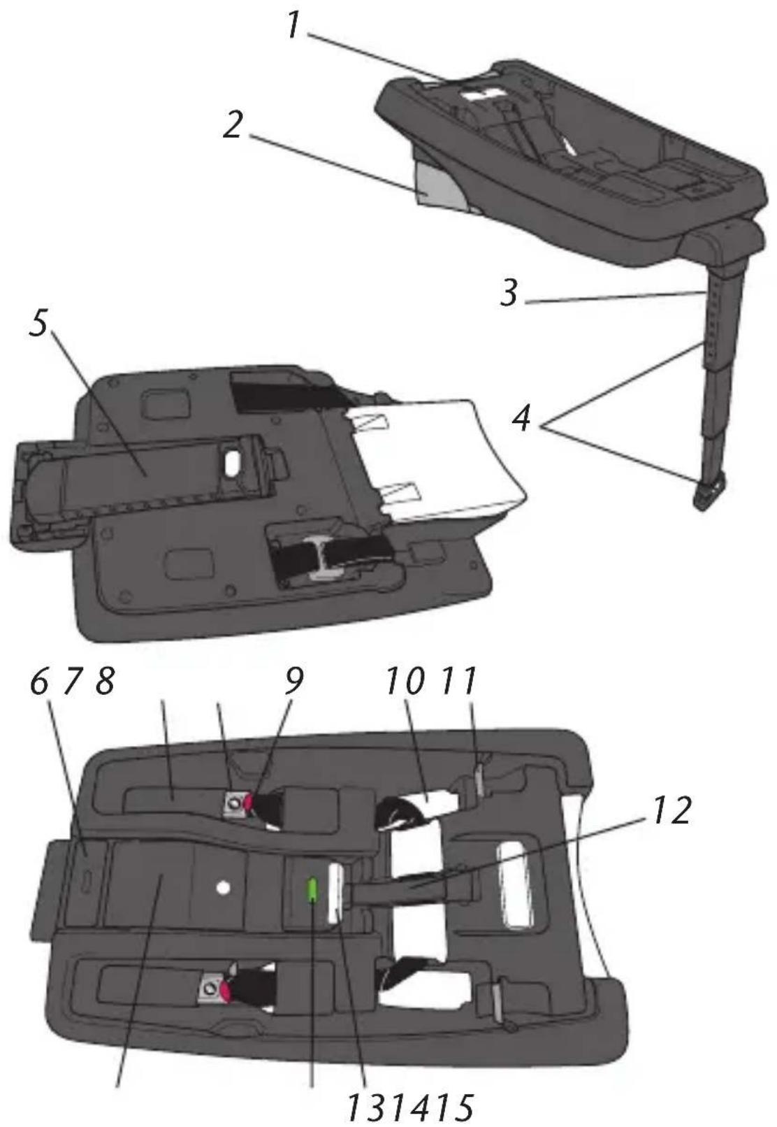 Evenflo SecureMax - Base Features - 1