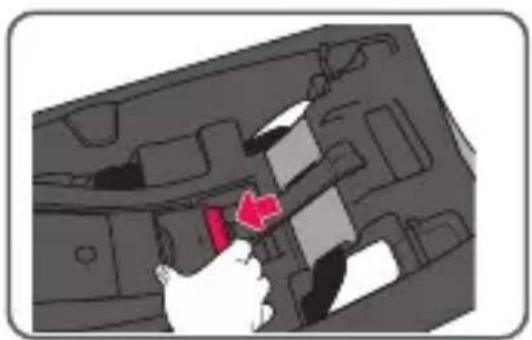Evenflo SecureMax - Installing the Base with the Vehicle Seat Belt - 4