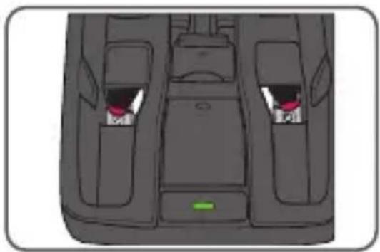 Evenflo SecureMax - Installing the Base with the Vehicle Seat Belt/Shoulder Belt (cont.) - 2