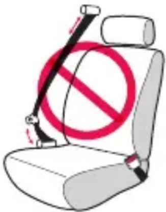 Evenflo SecureMax - Vehicle Seat Belt Warnings (cont.) - 1