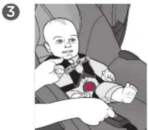 Evenflo SecureMax - Removing the Child from the Carrier - 3