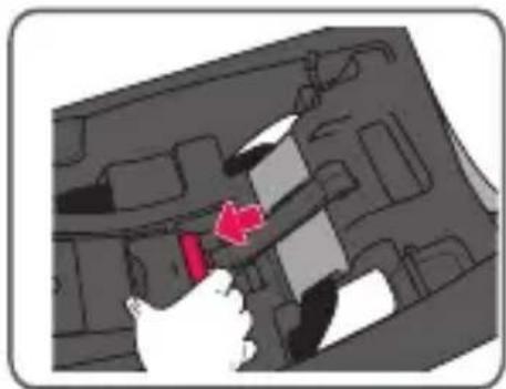 Evenflo SecureMax - Installing the Base with the Vehicle Seat Belt/Shoulder Belt - 4