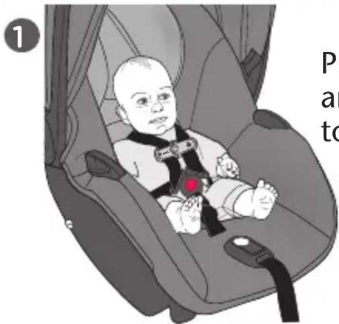 Evenflo SecureMax - Removing the Child from the Carrier - 1