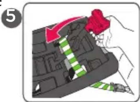 Evenflo SecureMax - Installing the Base with the Vehicle Seat Belt (cont.) - 3