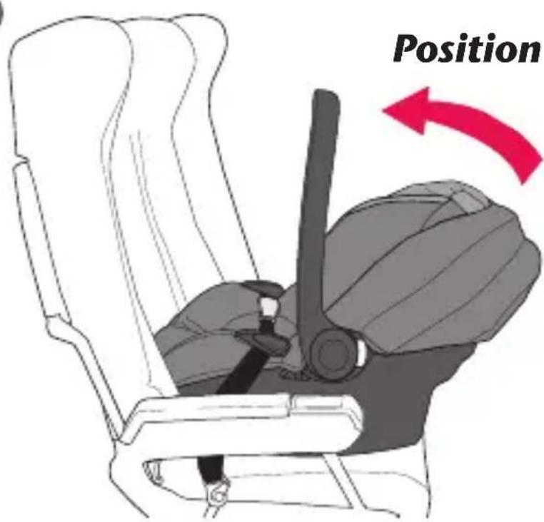 Evenflo SecureMax - Installing Carrier WITHOUT Base in Aircraft (cont.) - 1