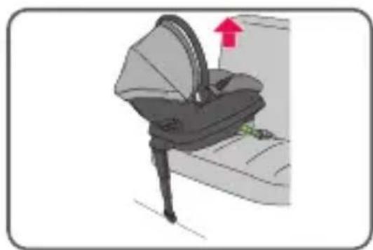 Evenflo SecureMax - Installing the Base with the Vehicle Seat Belt (cont.) - 4