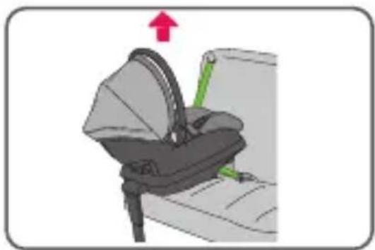 Evenflo SecureMax - Installing the Base with the Vehicle Seat Belt/Shoulder Belt (cont.) - 4