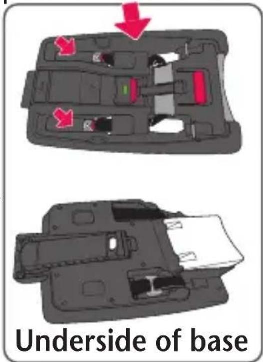 Evenflo SecureMax - Installing the Base with the Lower Anchor Connector Assembly (cont.) - 3