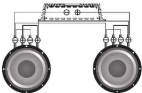 Deaf Bonce Machete ML-12R D4 - Subwoofers in series, coils in parallel - 10