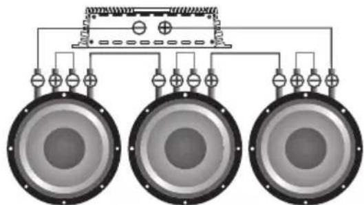 Deaf Bonce Machete ML-12R D4 - Subwoofers in series, coils in parallel - 5