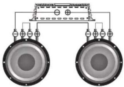 Deaf Bonce Machete ML-12R D4 - Subwoofers in series, coils in parallel - 4