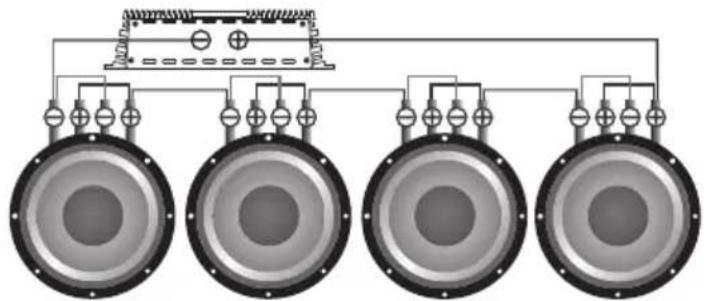Deaf Bonce Machete ML-12R D4 - Subwoofers in series, coils in parallel - 3