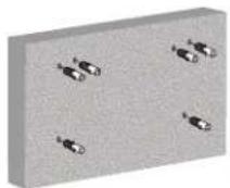 Gabor FSM-L - Attaching the Wall Bracket to Concrete - 4