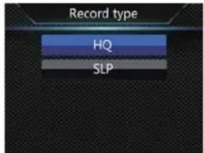 Record type HQ SLP