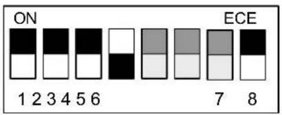ON 1 2 3 4 5 6 ECE 7 8