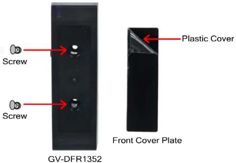 Screw Screw GV-DFR1352 Plastic Cover Front Cover Plate