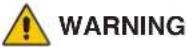 SHARP MultiSync M751 - WARNING - 10