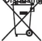 SHARP MultiSync M751 - WEEE Mark (European Directive 2012/19/EU and amendments) - 1
