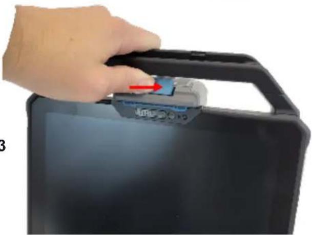 Gamber-Johnson 7160-1882-00 - TO DOCK THE TABLET - 4