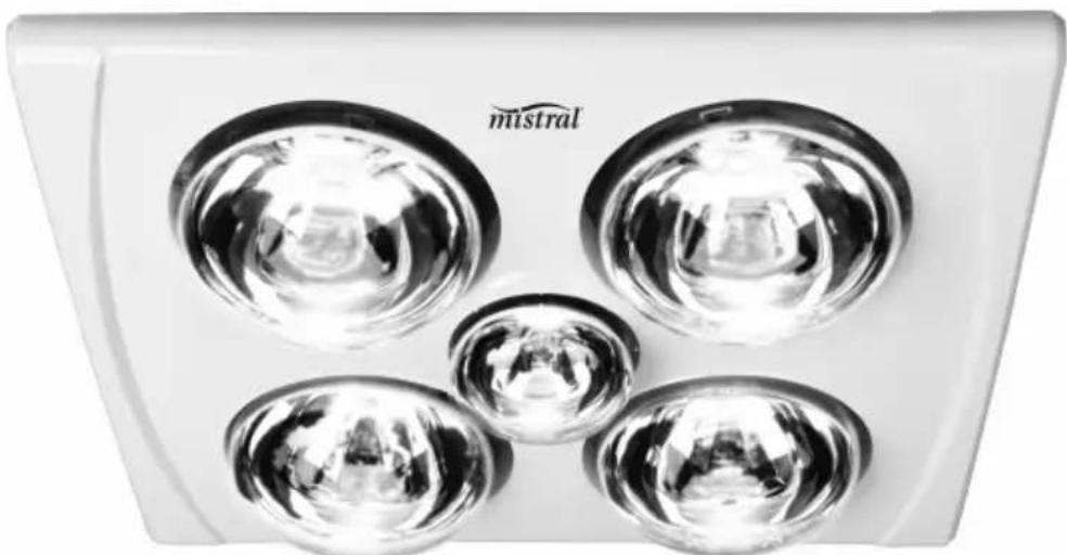 MISTRAL MS9801 - 3-In-1 Bathroom Heater - 1
