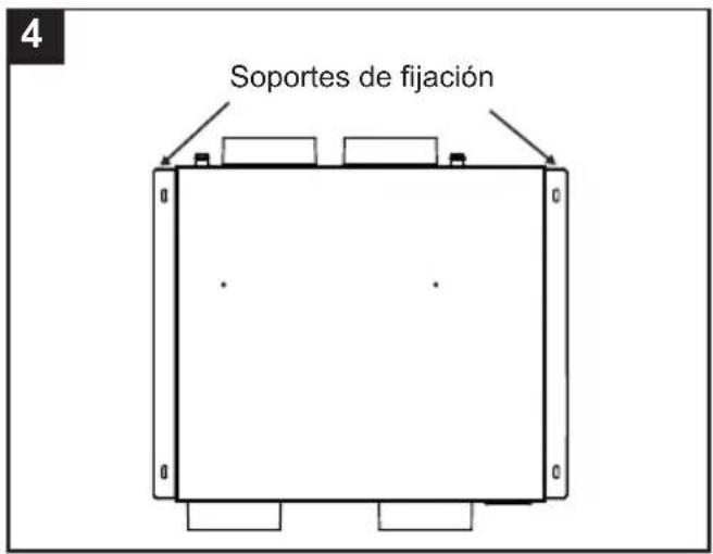 4 Soportes de fijación