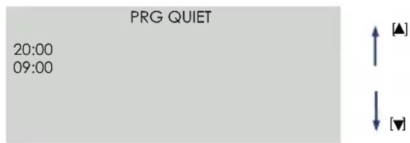PRG QUIET 20:00 09:00