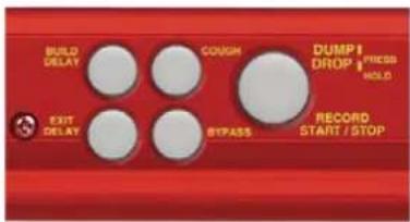 BUILD DELAY COUGH DUMP DROP PRESS HOLD EXIT DELAY BYPASS RECORD START / STOP