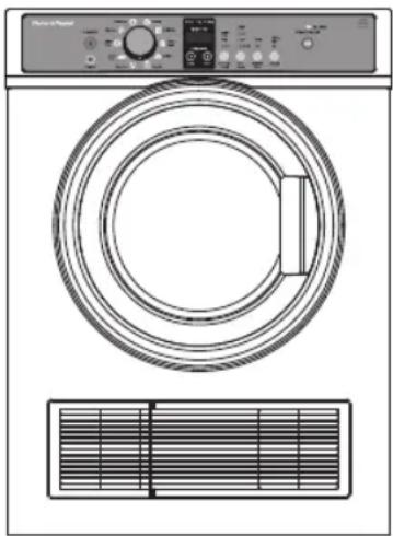 Fisher & Paykel DE5060G1 - IMPORTANT! - 1