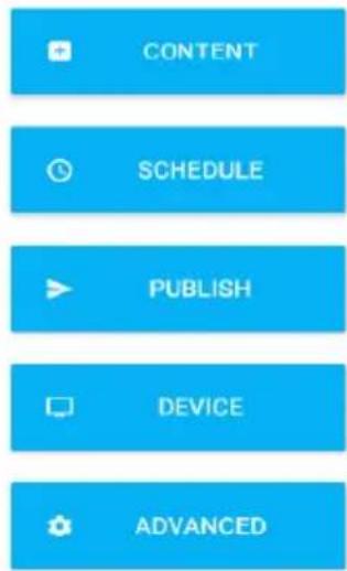 CONTENT SCHEDULE PUBLISH DEVICE ADVANCED