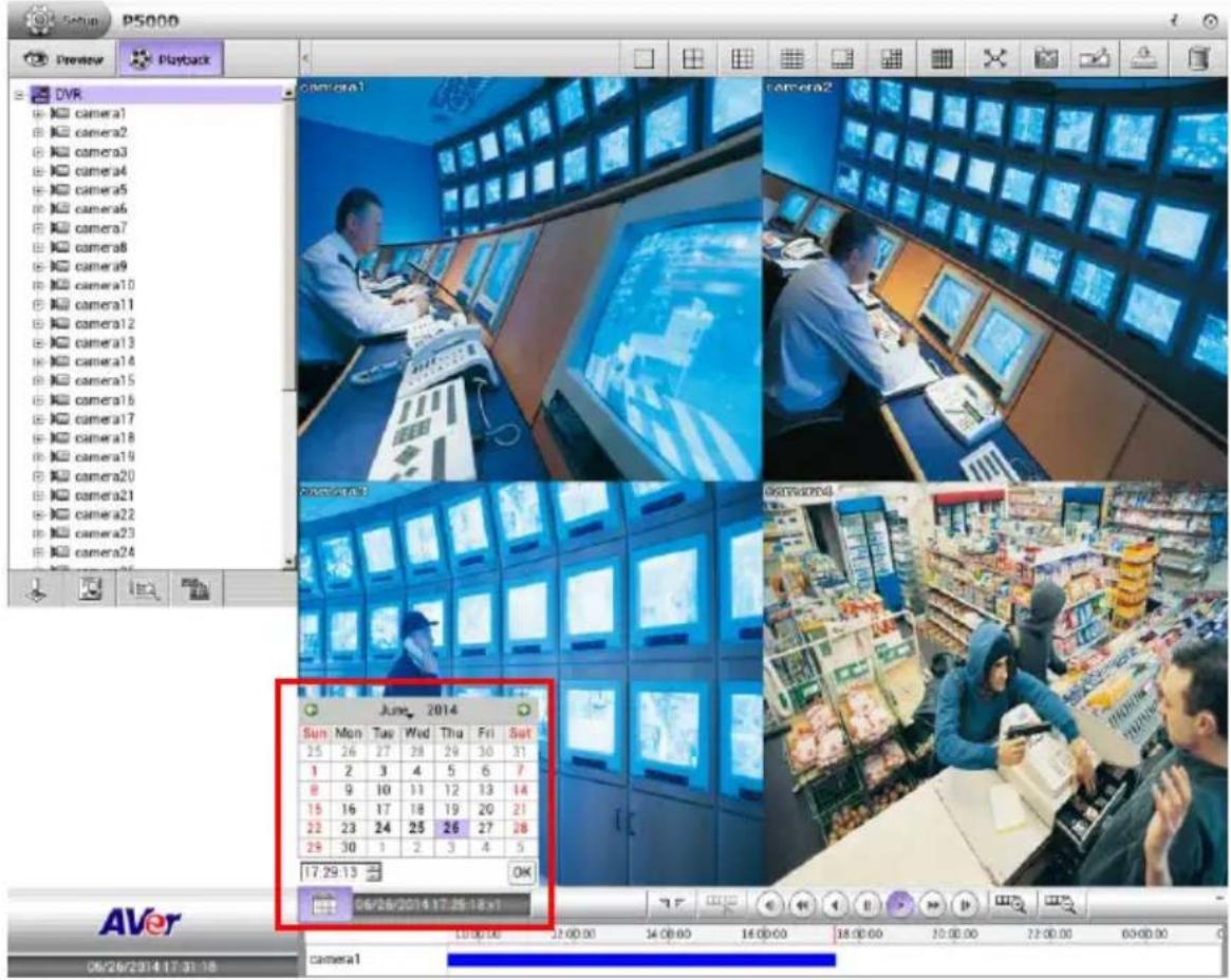 Schna P5000 Preview Playback DVR camera1 camera1 camera2 camera3 camera4 camera5 camera6 camera7 camera8 camera9 camera10 camera11 camera12 camera13 camera14 camera15 camera16 camera17 camera18 camera19 camera20 camera21 camera22 camera23 camera24 camera1 camera2 session3 June 2014 Sun Mon Tue Wed Thu Fri Sat 25 26 27 28 29 30 31 1 2 3 4 5 6 7 8 9 10 11 12 13 14 15 16 17 18 19 20 21 22 23 24 25 26 27 28 29 30 1 2 3 4 5 17:29:13 OK June/2014 17:25:18 x1 AVer 06/26/2014 17:31:18 camera1