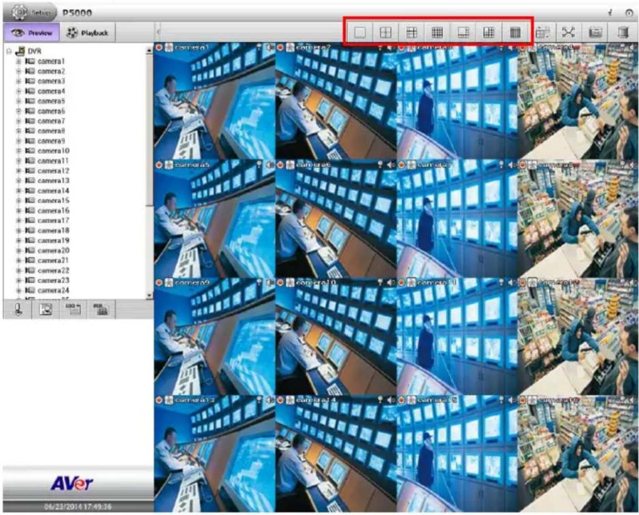 P5000 Preview Playback DVR camera1 camera2 camera3 camera4 camera5 camera6 camera7 camera8 camera9 camera10 camera11 camera12 camera13 camera14 camera15 camera16 camera17 camera18 camera19 camera20 camera21 camera22 camera23 camera24 camera1 camera2 camera3 camera4 camera5 camera6 camera7 camera8 camera9 camera10 camera11 camera12 camera13 camera14 camera15 camera16 camera17 camera18 camera19 camera20 camera21 camera22 camera23 camera24 AVer 06/23/2014 17:49:35
