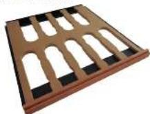 Vintec ESPACE1000-KIT - Different types of shelving available for your Espace cellar - 2
