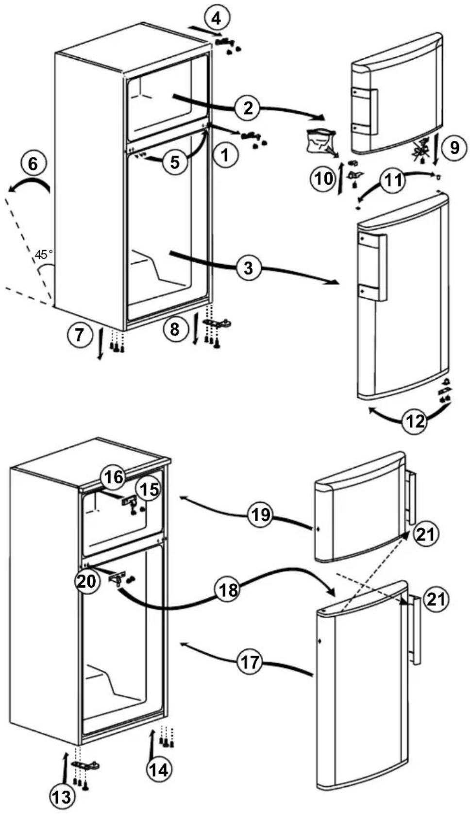 BEKO RDNE456M10W_IL - HC 42. - 1